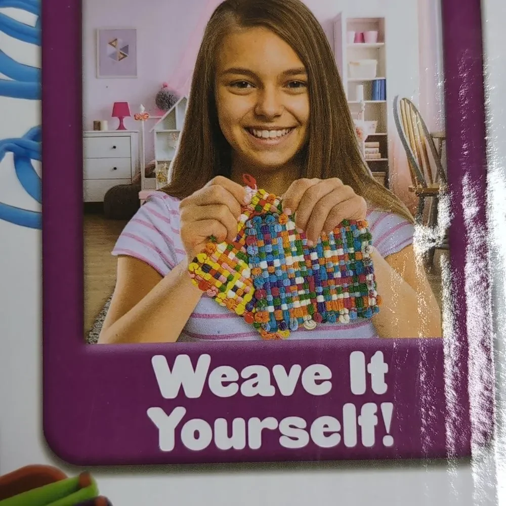 Creative Kids Loopy Loom Colorful Weaving Set, NEW - Picture 3 of 6